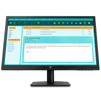 惠普(HP)ProDesk480 G4台式主机21.5英寸显示器(I5-7500 4G 1T 集显Win10黑色)