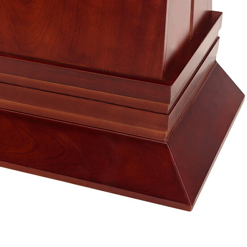 金扎特 主席台会议演讲台桌发言台培训台迎宾台 680*420*1150mm高清大图