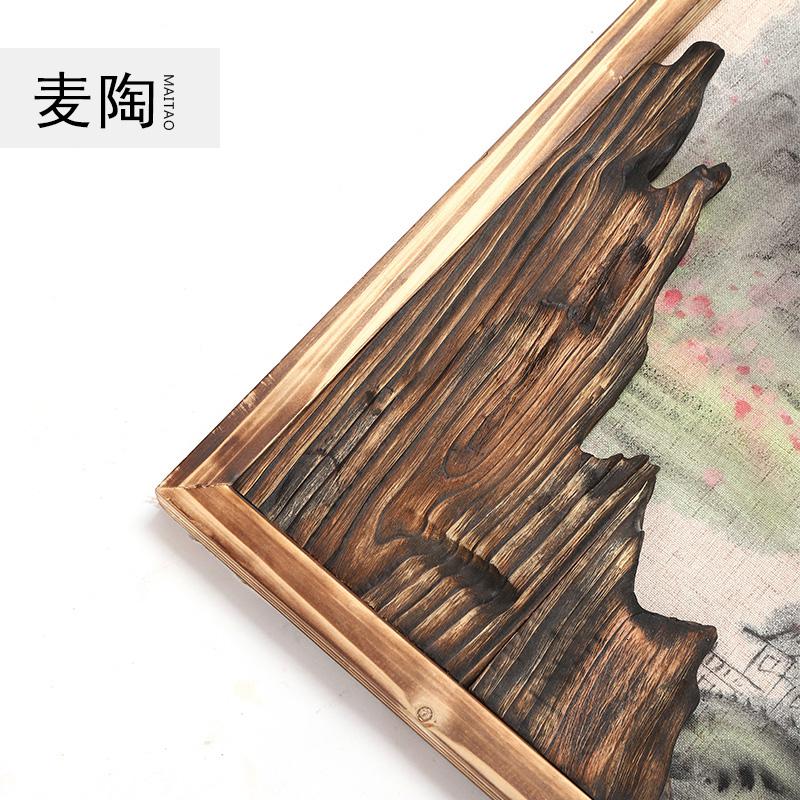 美帮汇新中式迎客松现代简约家用北欧装饰客厅沙发背景墙装饰画壁画挂画高清大图