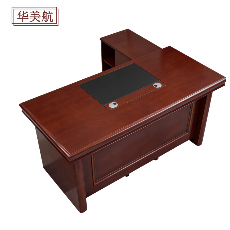 华美航 办公桌 160*80*76cm张高清大图