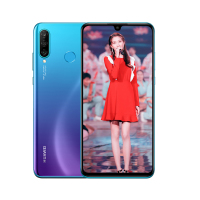 华为(HUAWEI)华为nova4e AI超广角三摄 6GB+128GB 雀翎蓝 移动联通电信全网通版4G手机