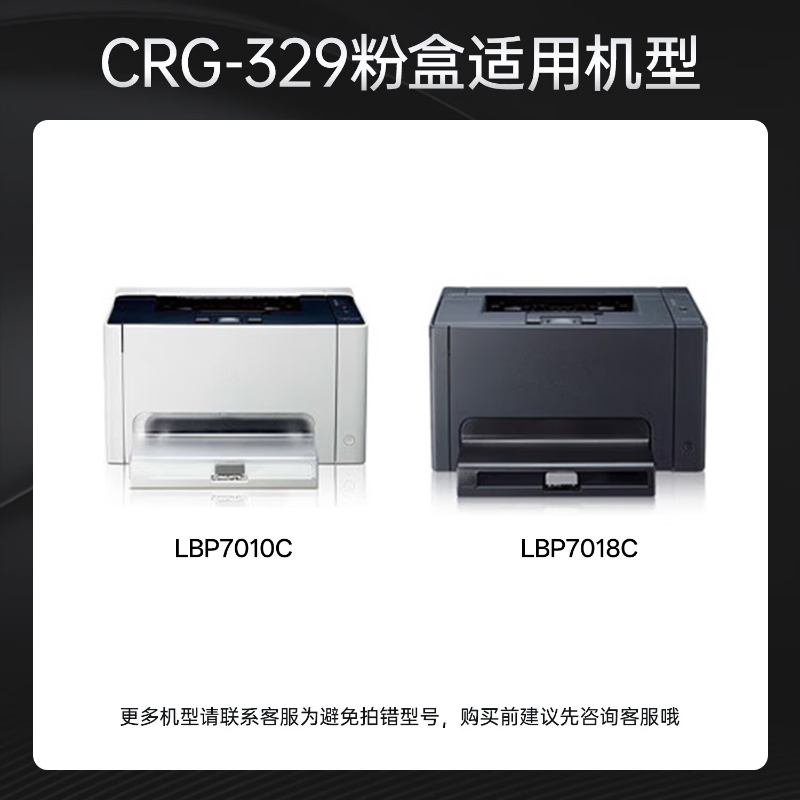 绘威 CRG-329四色易加粉粉盒套装 GFKJDX高清大图