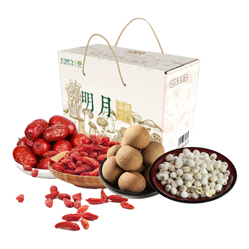 中垦飨味堂 山珍礼盒·明月 750g 单位:盒 中国农垦出品高清大图