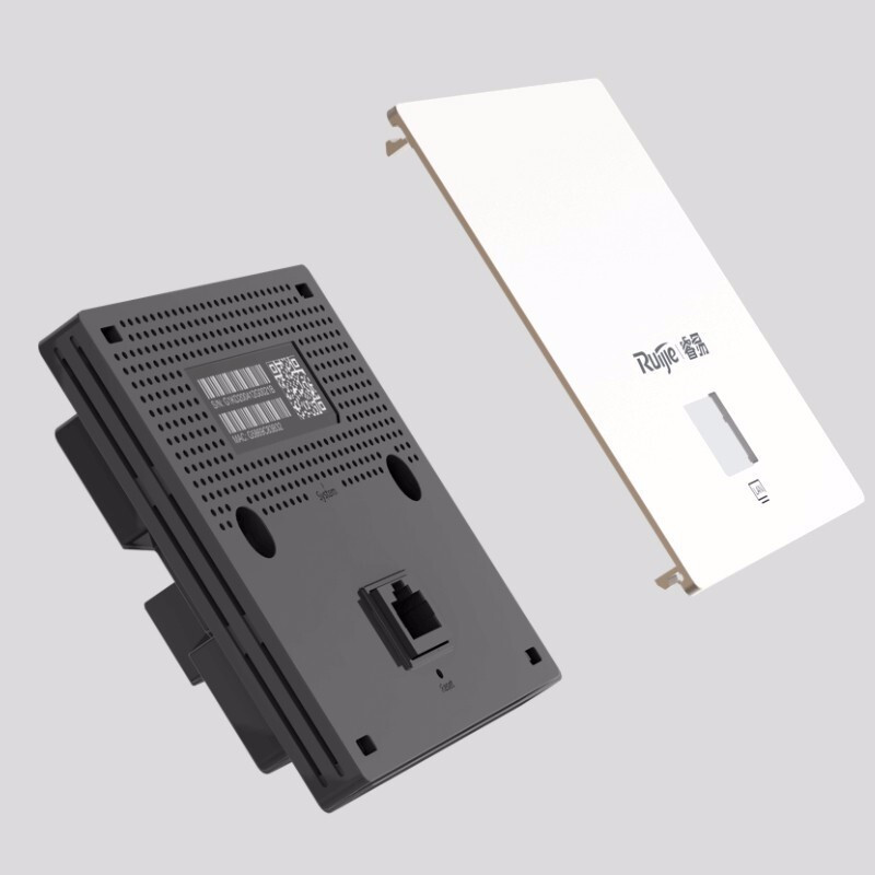 睿易锐捷双频千兆无线aprgeap102室内面板ap企业级wifi无线接入点白色