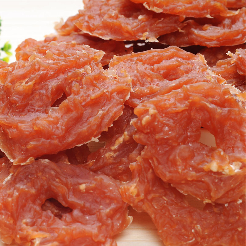 貝蒂 鸡肉圈340g 宠物狗狗零食 干燥鸡肉 肉干泰迪训练奖励