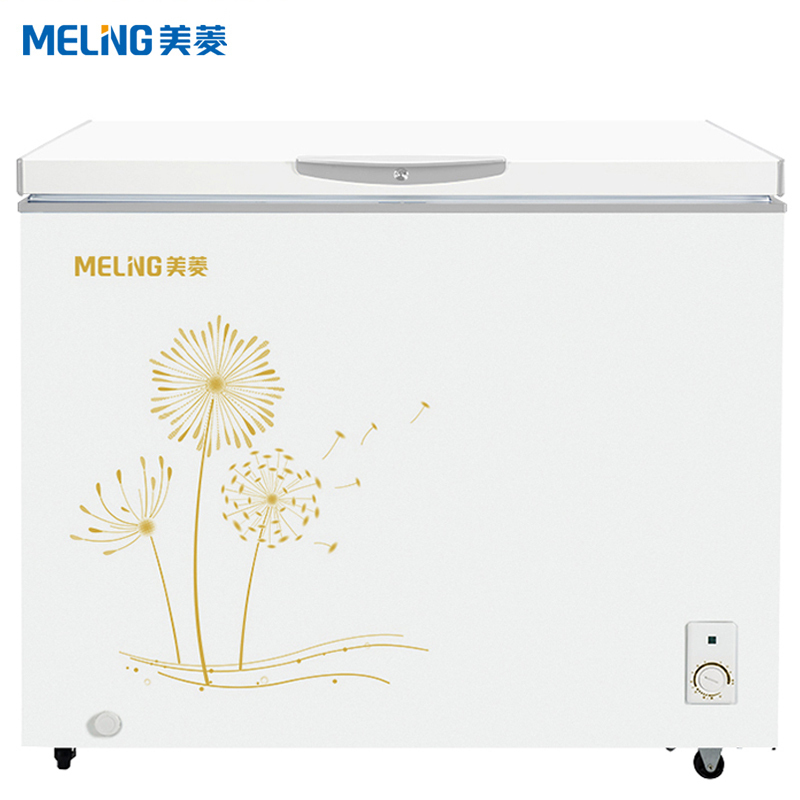 美菱melingbcbd300dt冰柜家用商用大容量卧式冷柜