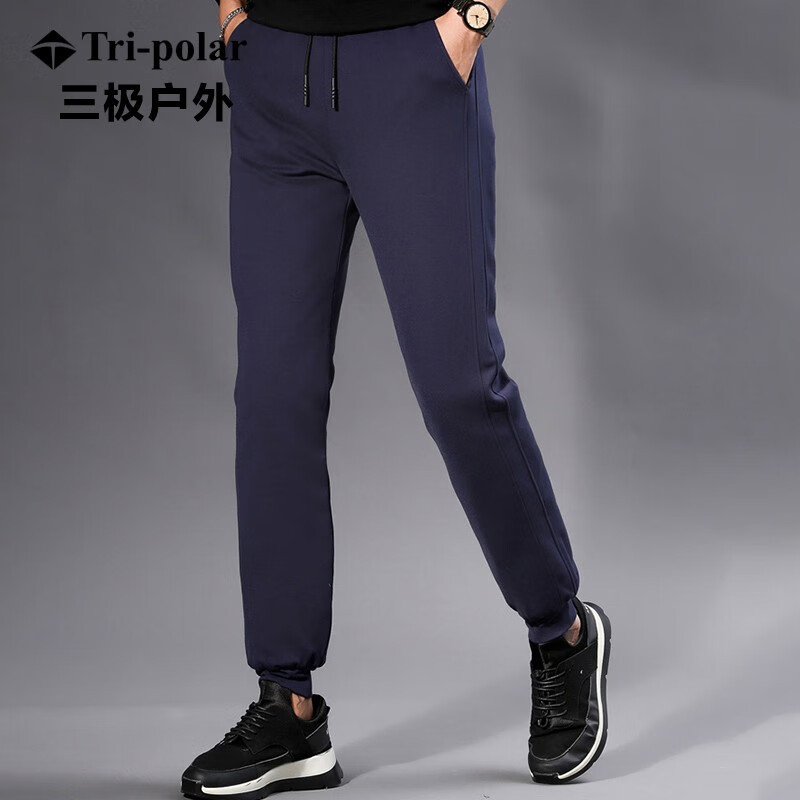 三极 TP5413 男士弹力保暖羽绒裤