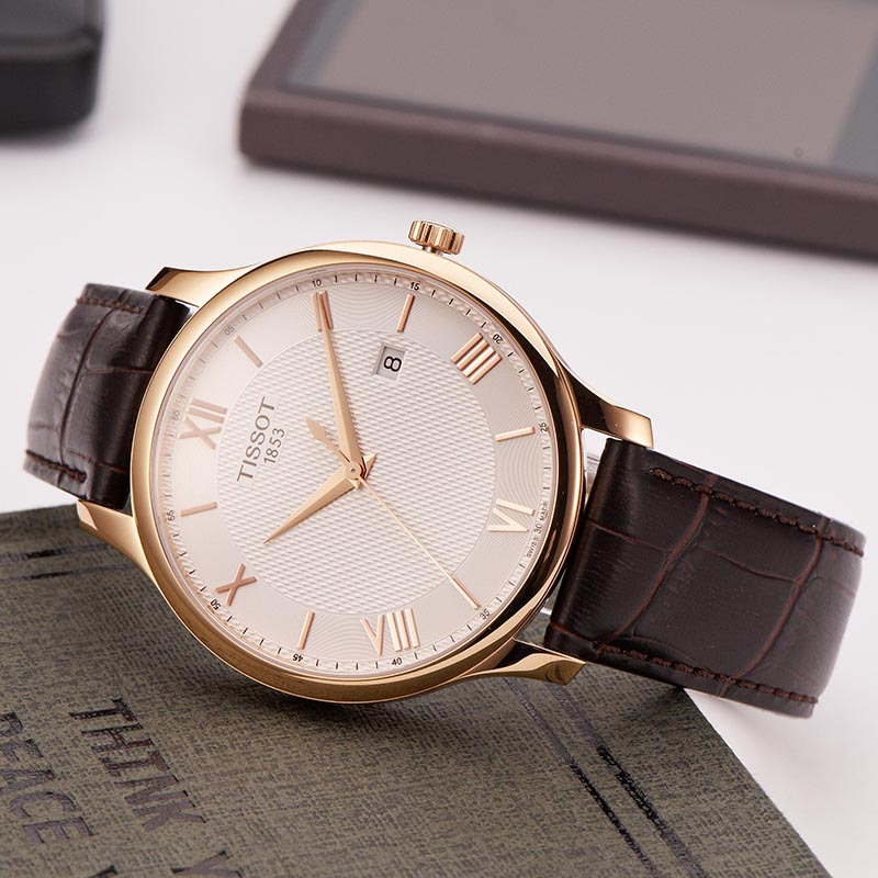 天梭(TISSOT)瑞士手表 俊雅系列石英男士手表T063.610.36.038.00