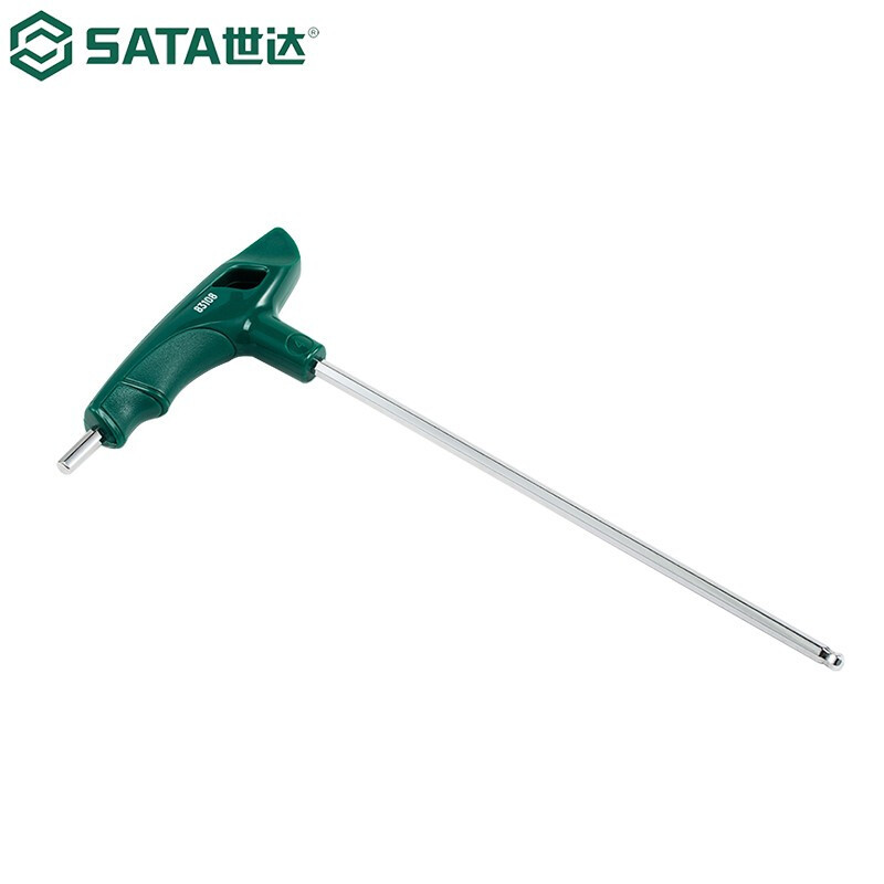 世达(SATA)SVCM+钢工具公制T形球头内六角扳手 2.5mm/1支 SATA-83106高清大图