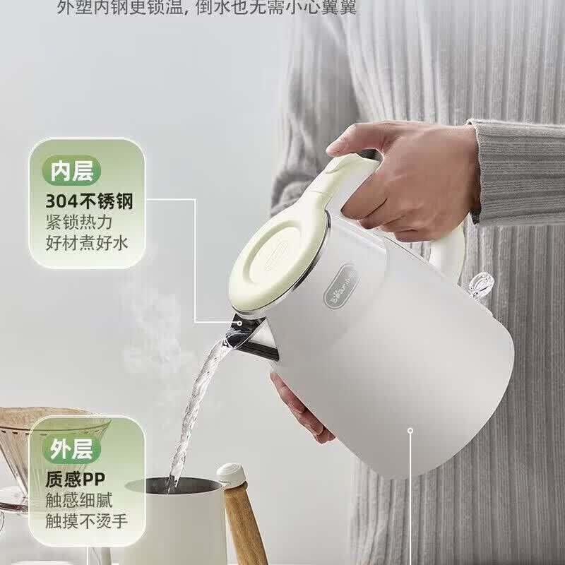 小熊(bear)1.5L白色电热水壶ZDH-Q15W7(单位:台)高清大图