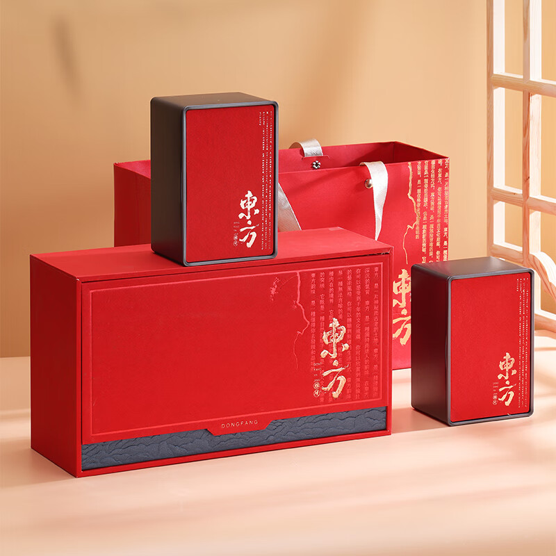 素言茶坊 东方金骏眉 武夷山红茶精美茶礼 225g