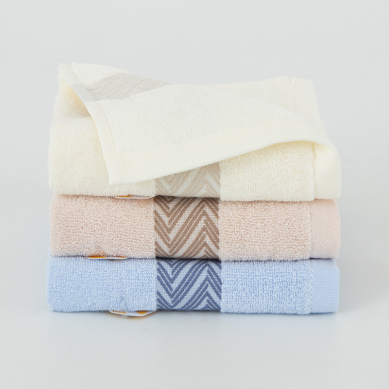 三利宽缎斜纹面巾9840高清大图