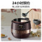 美的(Midea)电压力锅MY-YL60Easy203全自动智能预约6L大容量家用易清洁双胆煲汤电饭煲多功能高压锅