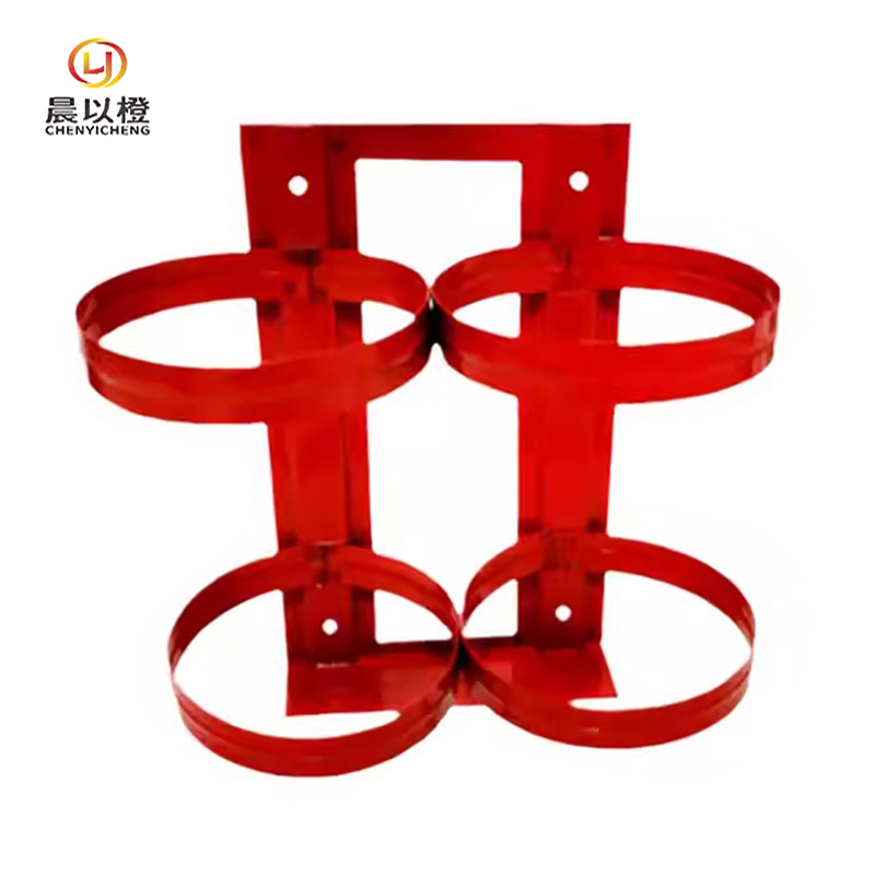 晨以橙 灭火器固定架挂架 连体可挂3/4kg 个高清大图