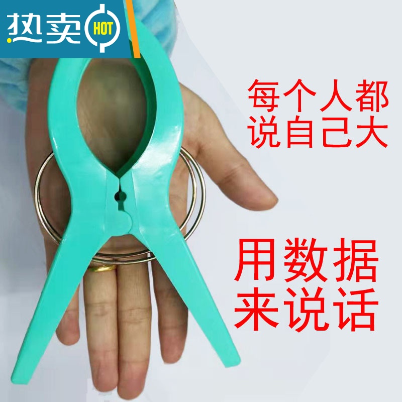 敬平被夹子全新料超大号晾晒衣夹塑料强力防风晾被子床单棉被夹特大码 5包(超级加大款)高清大图