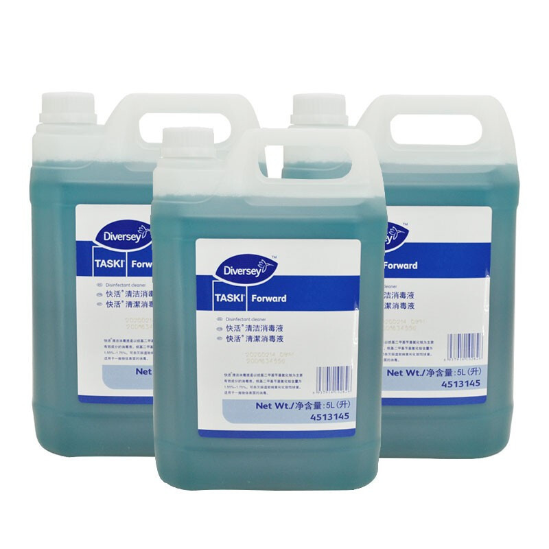 泰华施Diversey 快活®清洁消毒液5L 4只装