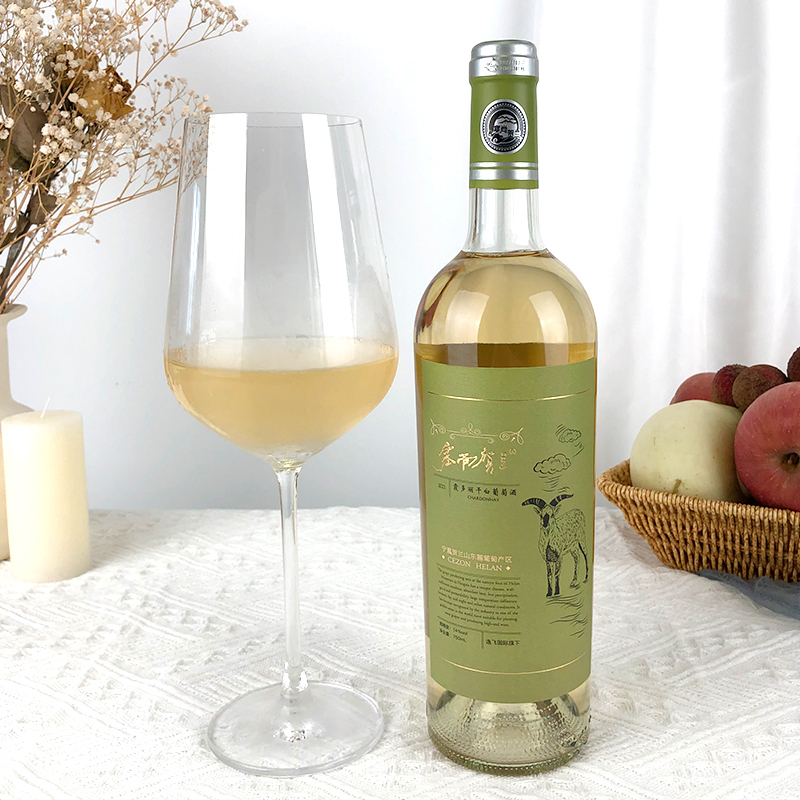塞尚贺兰 霞多丽干白葡萄酒750ml 宁夏贺兰山东麓产区国产葡萄酒