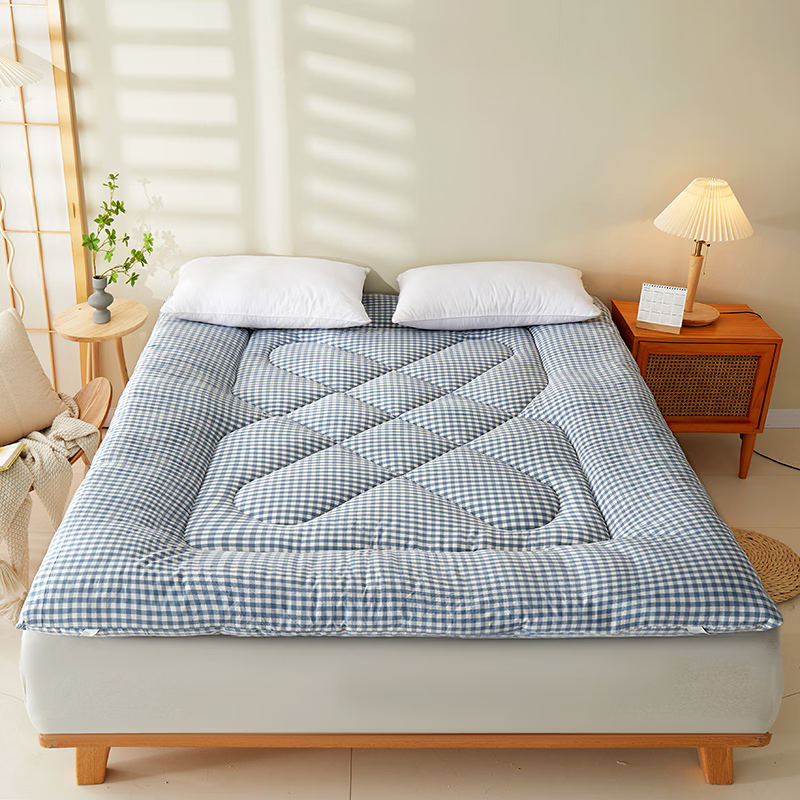 悠梦嘉居纯棉棉被150×200cm 4.1-5斤填充棉花 1.2米床适用 舒适透气亲肤设计高清大图