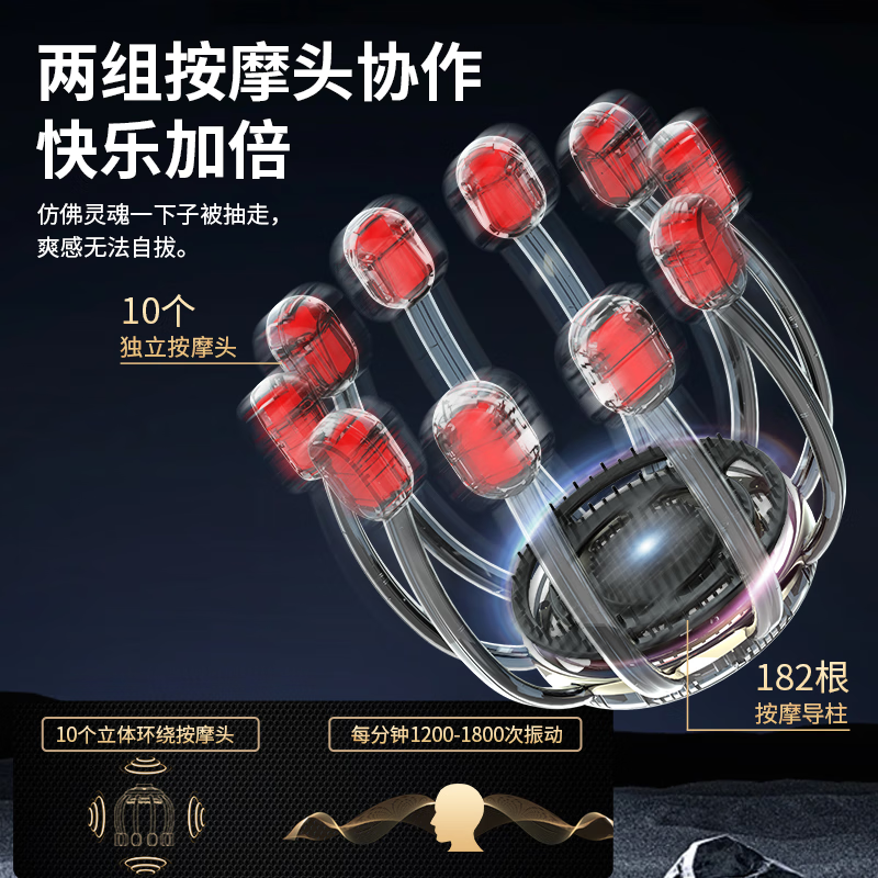 和正 解压机二代头部按摩器多维度头部解压 HZ-RELAX-2 3.5w(单位:台)温润白高清大图