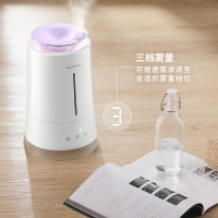 飞科(FLYCO) 加湿器FH9225 雾化加湿系统4L大容量缺水提示睡眠模式抗菌因子活化过滤保湿净化器