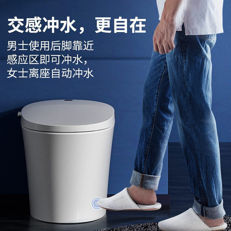 惠达智能马桶坐便器一体虹吸小户型家用自动马桶遥控全自动ET35