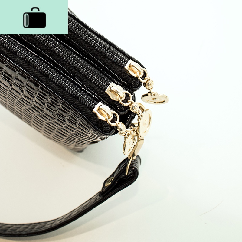 斜跨小包包新款软皮休闲中年女包妈妈包斜背包做生意包收银零钱包NEW LAKE高清大图