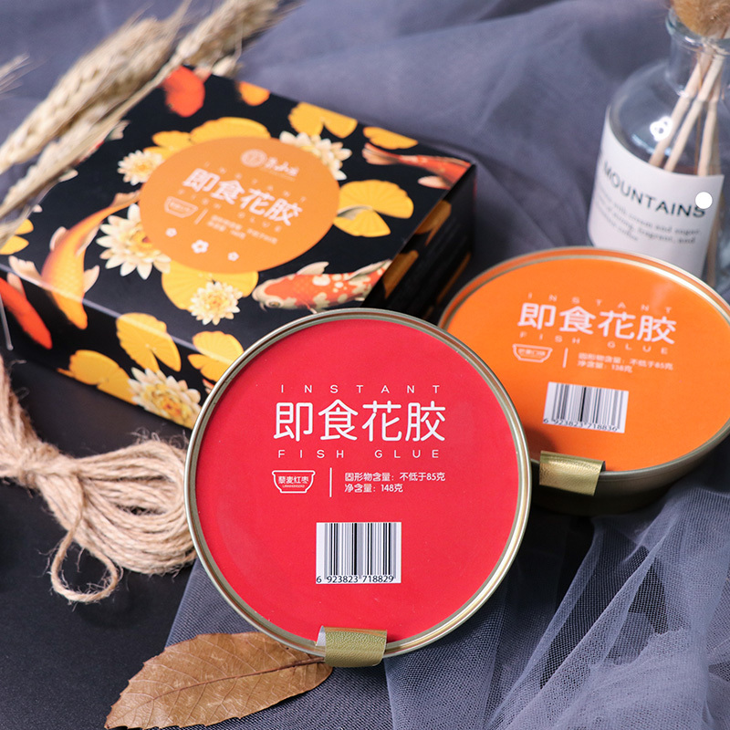 靠山庄即食花胶296g[藜麦红枣+桂圆枸杞]即食花胶鱼胶营养代餐滋补品鲜炖花胶胶原蛋白零食代餐