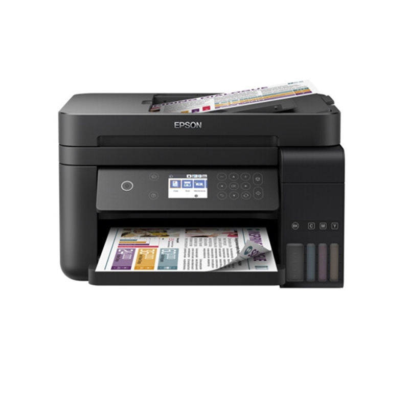 爱普生EPSON L6178无线彩色照片墨仓式喷墨连供家用办公多功能一体打印机双面网络自动输稿器