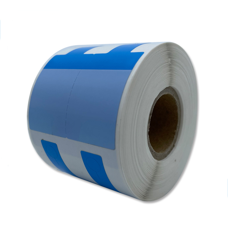 润达讯 RDX50-65-140X 标签纸 50*65mm 不易脱落 可定制移动logo 140片/卷 1卷 蓝色