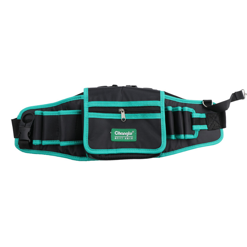 长鹿 牛津布腰包 拉链 个