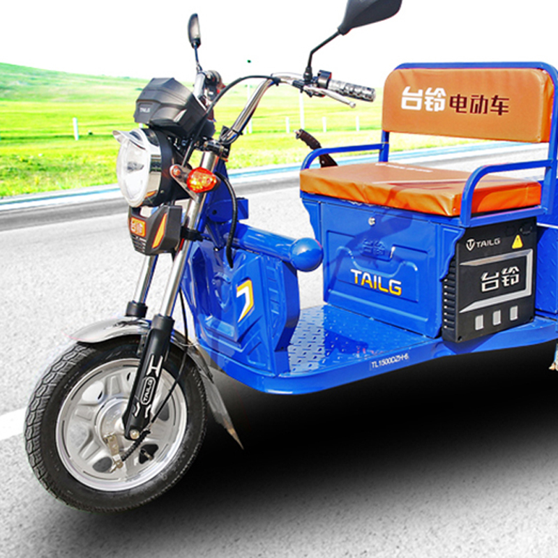 台铃 电动车电动三轮车货车农用三轮车车电瓶车成人快递车电动货车 畅