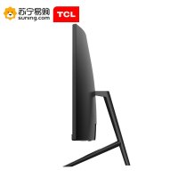 TCL 23.6英寸1800R曲面电脑显示屏 广视角微边滤蓝光不闪屏高清游戏电竞显示器(HDMI/VGA)T24M7C