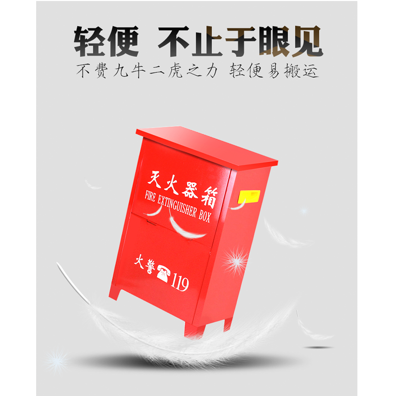 淮海 消防灭火器箱 4KG*2只装
