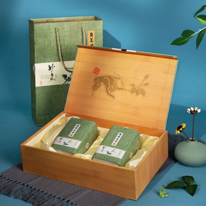 盛茗世家茶叶明前特级西湖龙井工艺绿茶