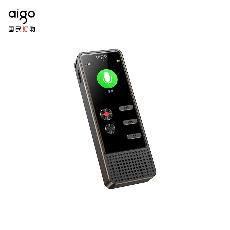 爱国者(AIGO) 录音笔R3377 32G黑色高清大图