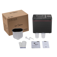 美的(Midea)面包机早餐机和面机揉面机全自动 家用智能双撒料 TLS2010