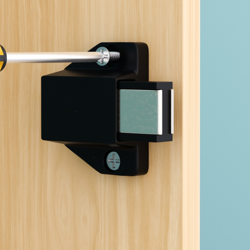 柜门反弹器闪电客磁碰门吸按压式弹力开关衣柜门磁贴吸合器碰珠回弹