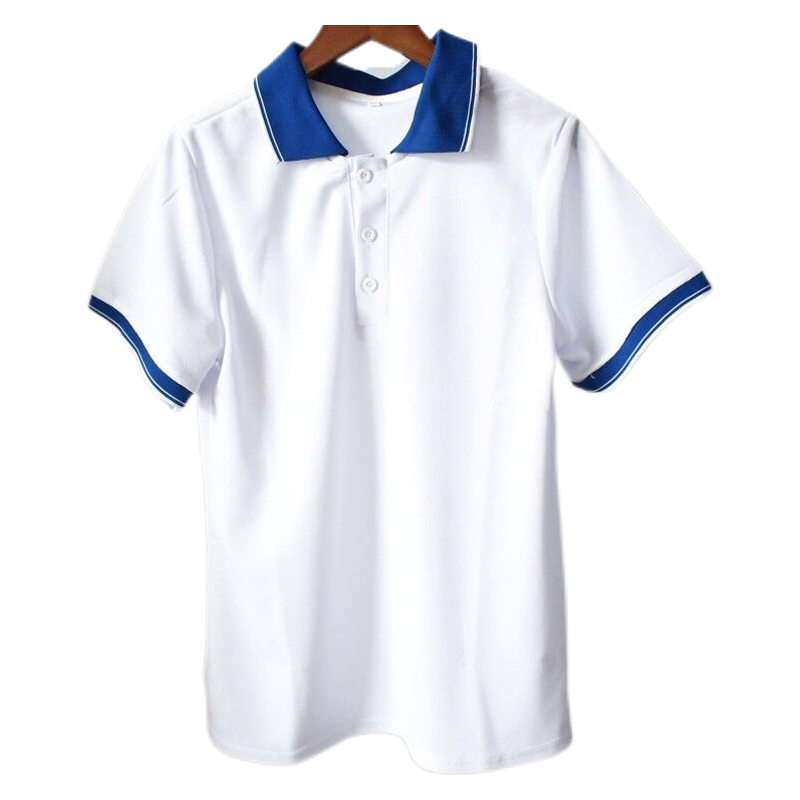 夏季校服班服短袖翻领运动t恤衫初高中小学生男女款宽松上衣