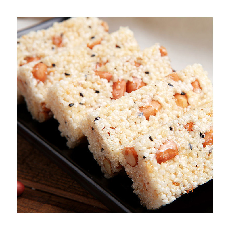黄老五花生糖 花生酥米花酥190g*3袋 四川特产 休闲零食花生糖 喜糖散装生日礼物年货糖果 糖果米花酥190g*3袋