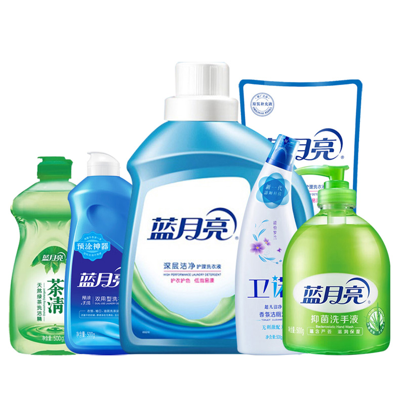 蓝月亮洗衣液套装4.5kg深层清洁80002411(包装随机)