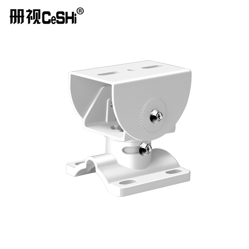 册视监控吊装支架 摄像机壁装倒装铝合金鸭嘴头立柱抱箍抱杆抱住装 38mm 个高清大图