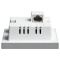 普联(TP-LINK)TL-XAP3002GI-PoE 薄款深空银(方)AX3000M双频千兆WiFi6无线面板AP 86型墙壁式商用别墅企业级家用大户型全屋wifi覆盖接入组网