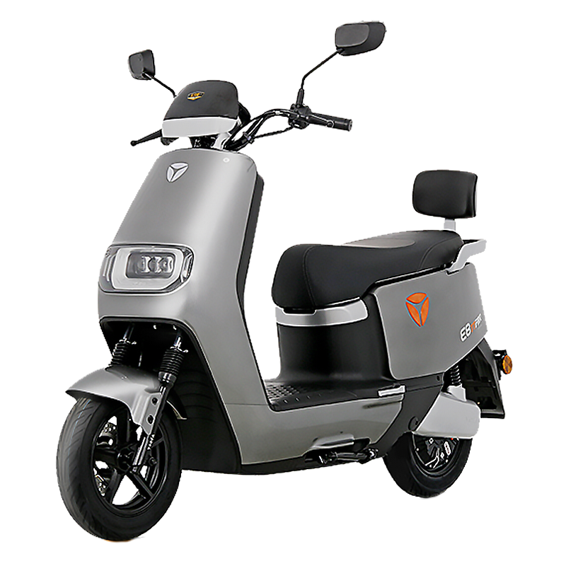 雅迪1200w电动车冠能e8大功率长续航电动摩托车72v石墨烯电池成人外卖