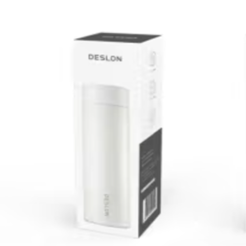 德世朗(DESLON)德世朗 DZJB-450致简保温杯450ml白色 黑色304不锈钢商务礼赠 白色