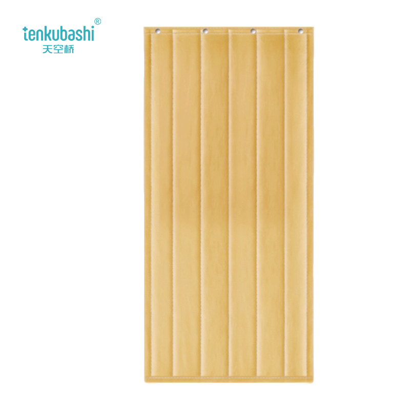 天空桥 棉门帘 MML-1金黄色无窗口二层棉 平方米高清大图