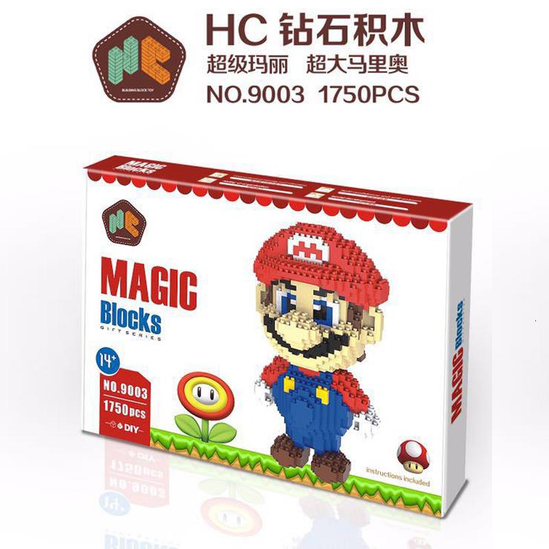 微小颗粒拼装积木龙猫玩具兼容乐高成人马里奥钻石高难度大人DIY 龙猫[1820PCS]高清大图
