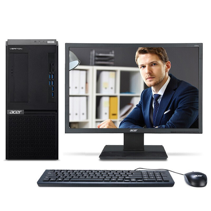 宏碁D650台式电脑 I5-11400/8G/1T+256GSSD /21.5显示器