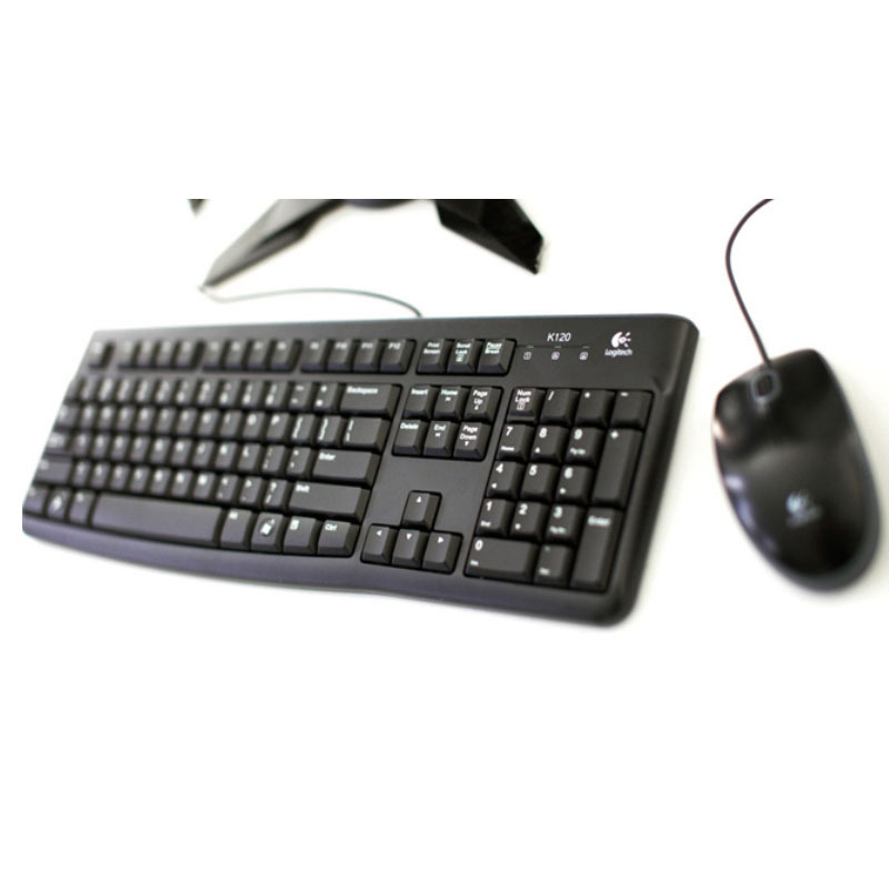 罗技(Logitech) MK120键鼠套装( 即插即用 办公套件)