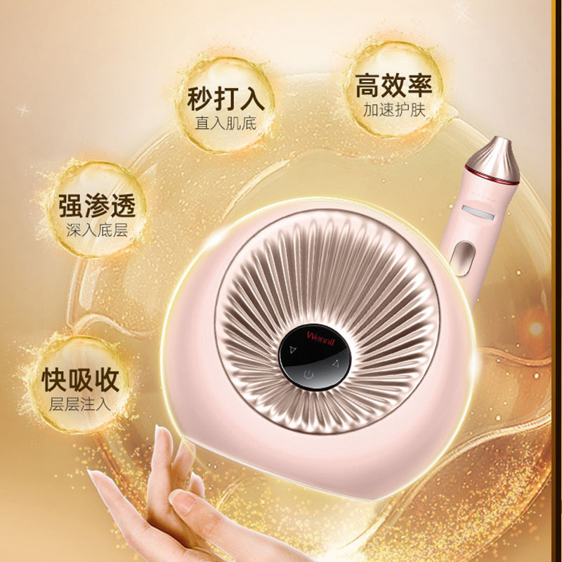 维莉(wennil)注氧仪纳米喷脸喷雾补水面部精华原液精油无针水光导入仪脸部家用冷喷机美容仪