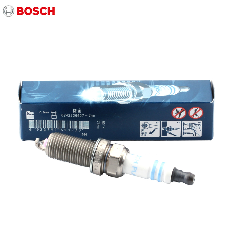 博世火花塞铱金适用雪铁龙C3世嘉C4爱丽舍标致301 408 2008 FR7SI30